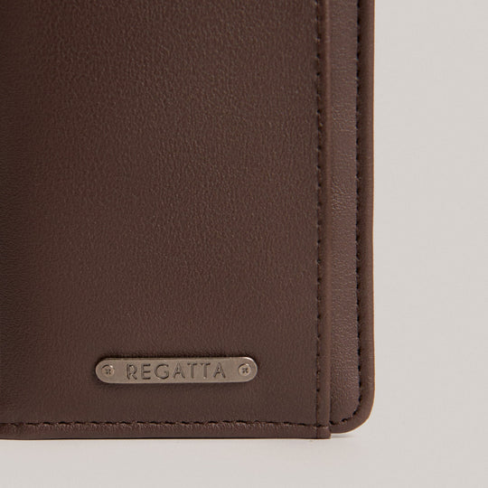 Card Case With Gunmetal Plate Branding
