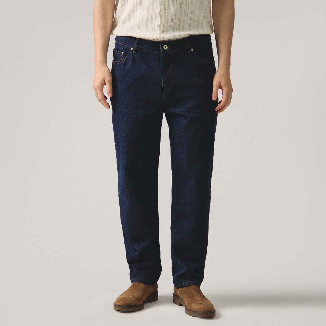 Slim Fit Raw Wash Jeans