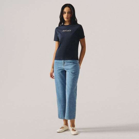 Embroidered Graphic T-Shirt