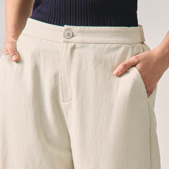 Adjustable Straight Fit Trousers