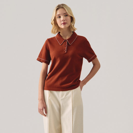Polo With Contrast Tipping