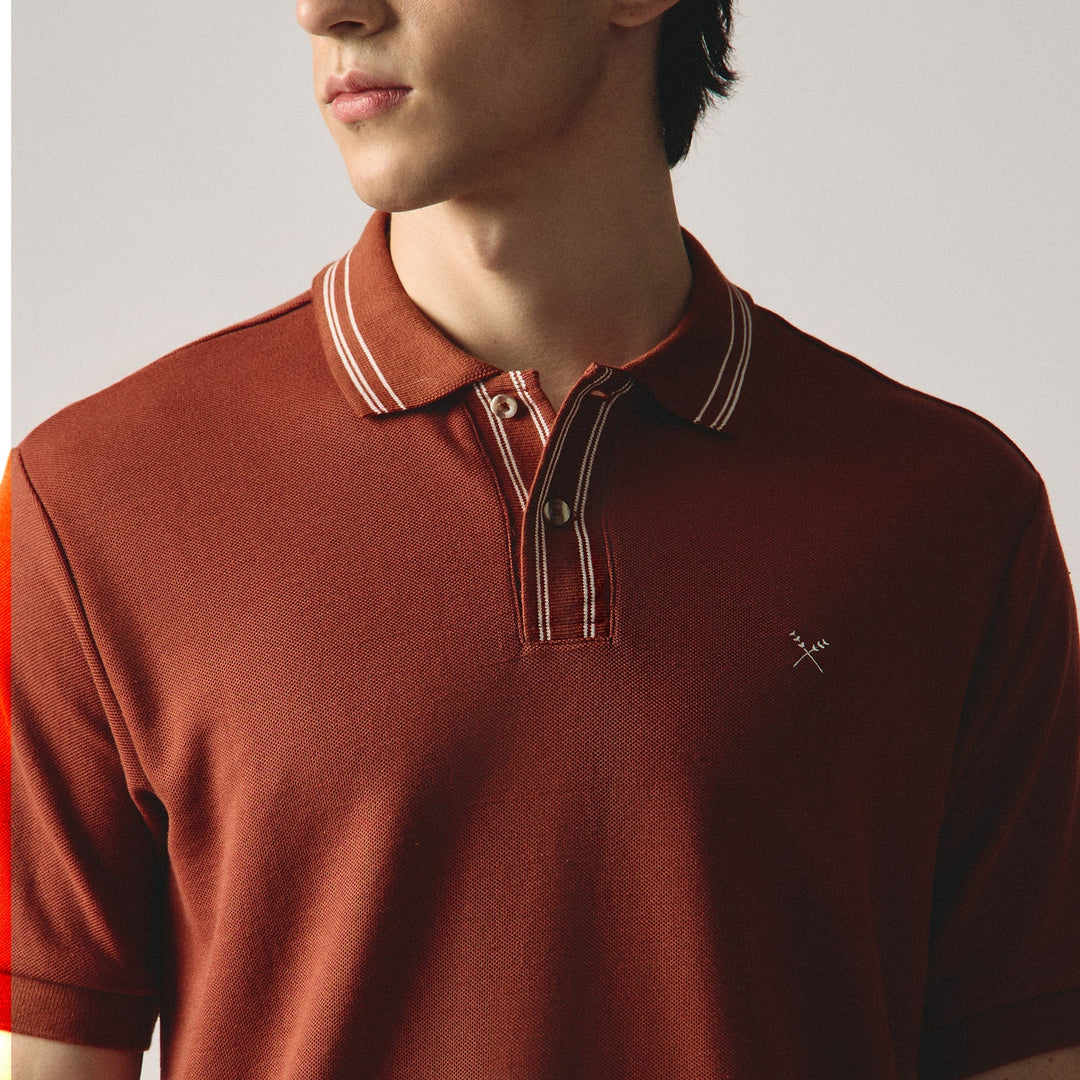 Regular Fit Polo Shirt With Contrast Tipping