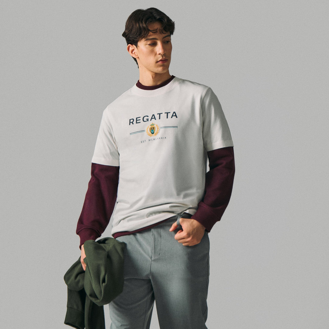 Regular Fit Shield Branding T-Shirt