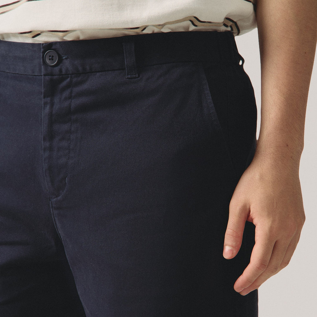 Textured Chinos