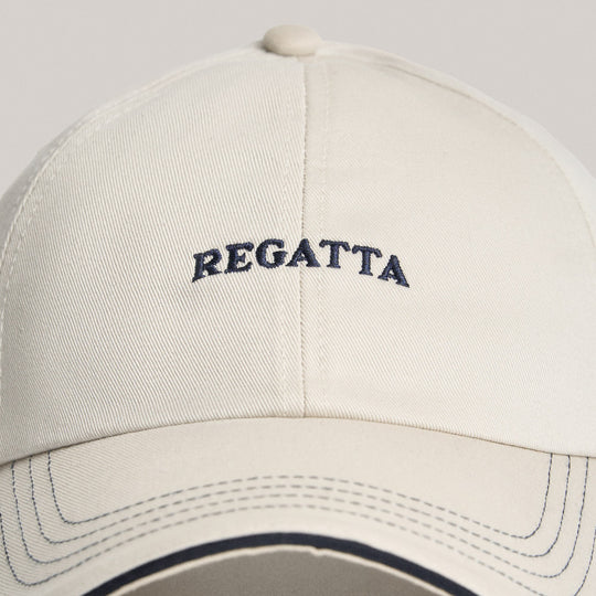 Biker Cap With Contrast Stitching