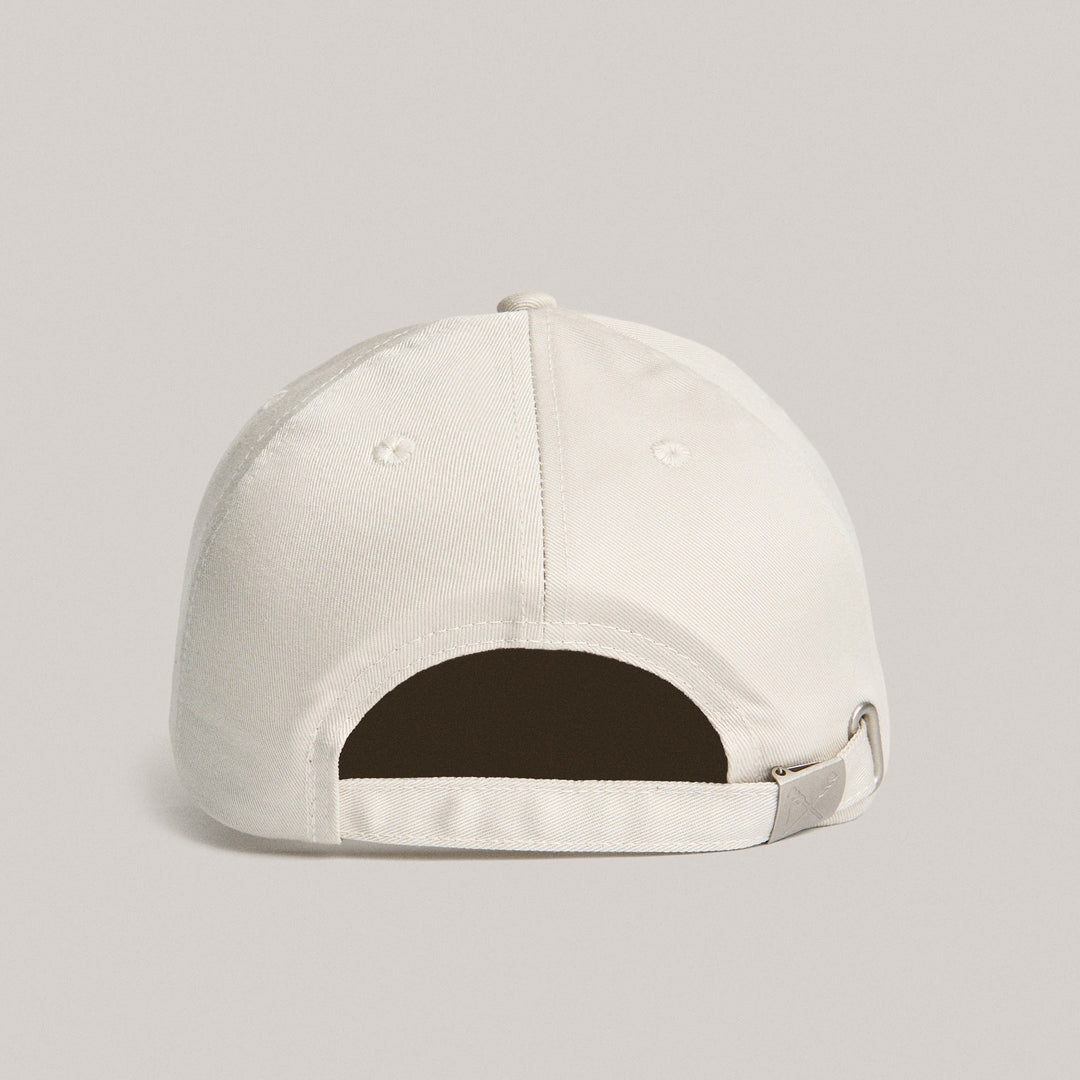 Biker Cap With Contrast Stitching