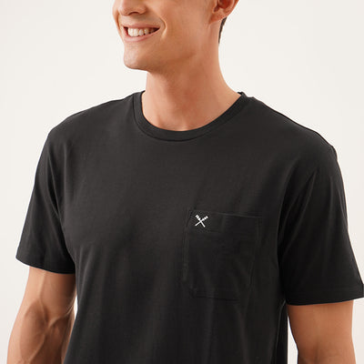 Relaxed Fit Tee With Pocket