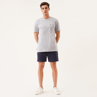 Relaxed Fit Tee With Pocket