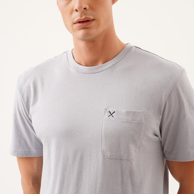 Relaxed Fit Tee With Pocket