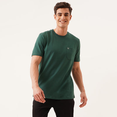 Regular Fit Tee With Pocket