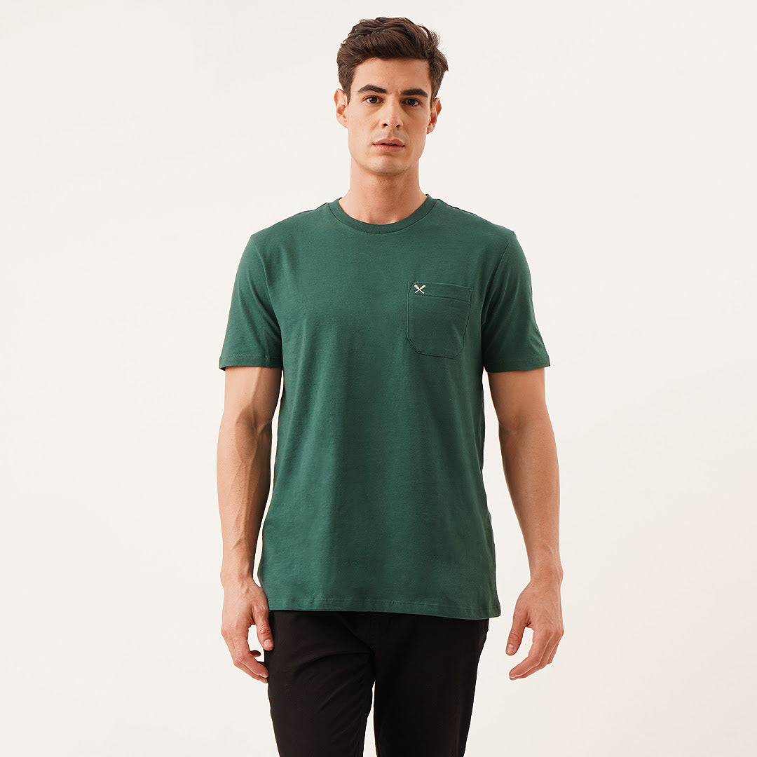 Regular Fit Tee With Pocket