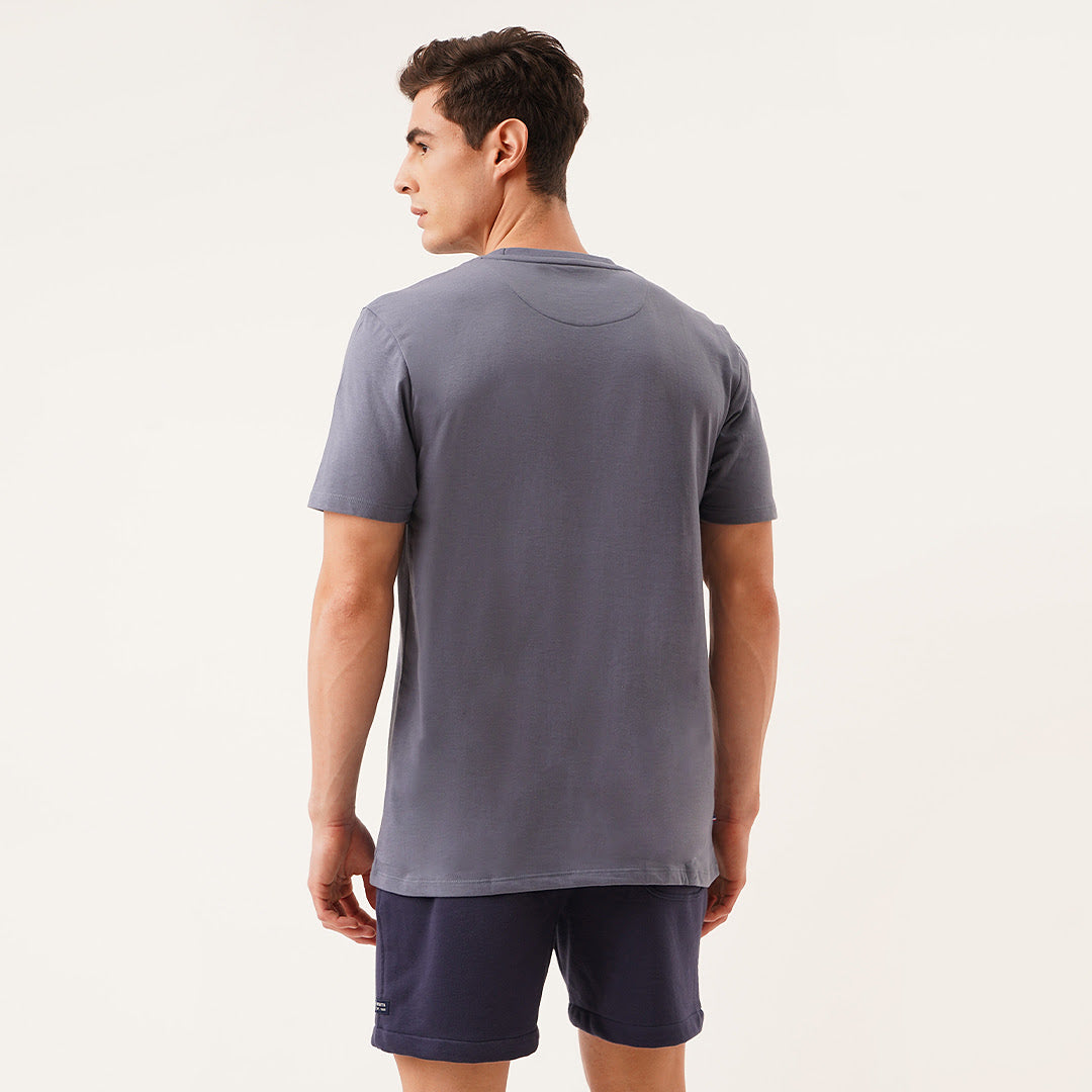 Relaxed Fit Tee With Pocket