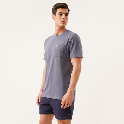 Relaxed Fit Tee With Pocket