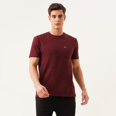 Relaxed Fit Tee With Pocket