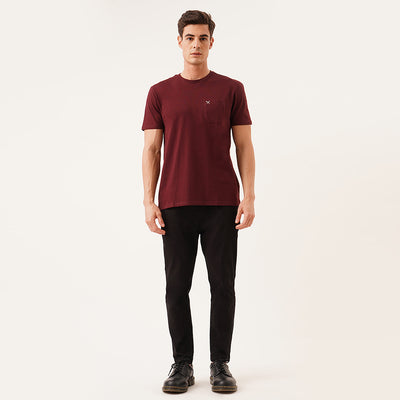 Relaxed Fit Tee With Pocket