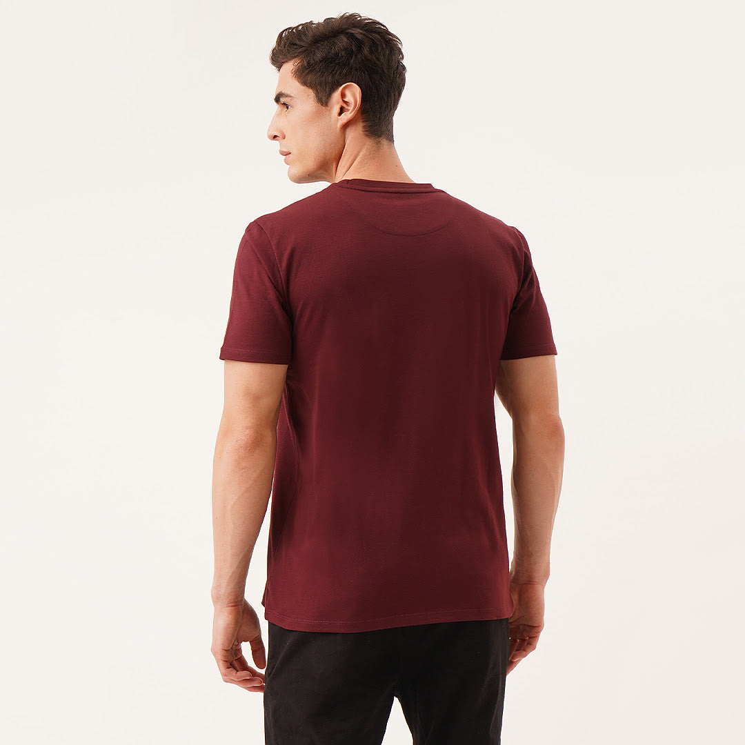 Relaxed Fit Tee With Pocket