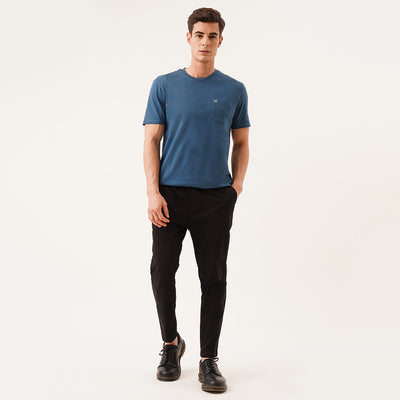 Relaxed Fit Tee With Pocket