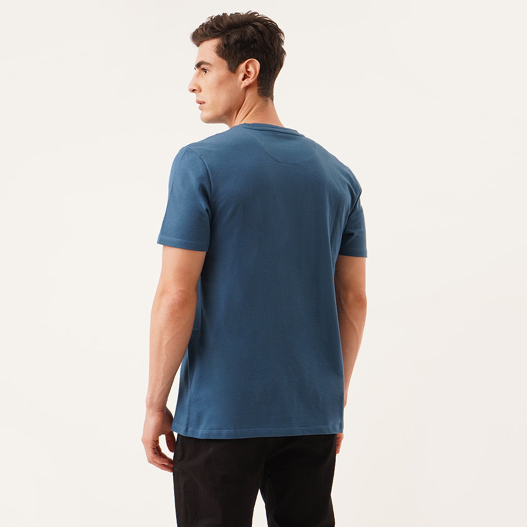 Relaxed Fit Tee With Pocket