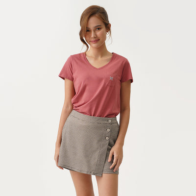 Regatta Essentials V Neck Tee Pocket Detail