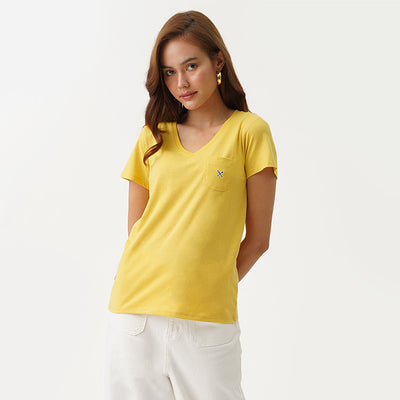 Regatta Essentials V Neck Tee Pocket Detail