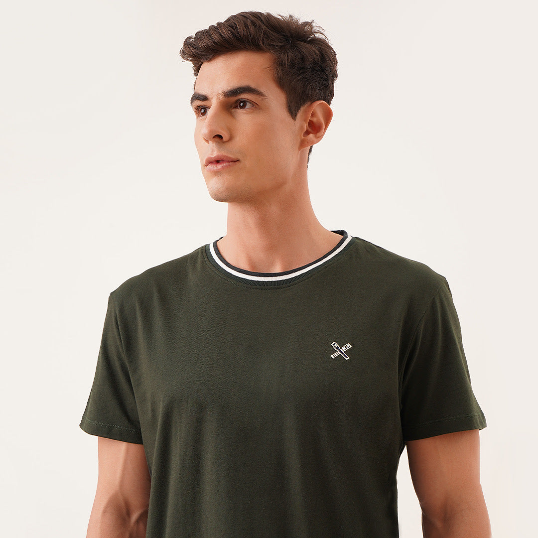 T-Shirt With Tipping