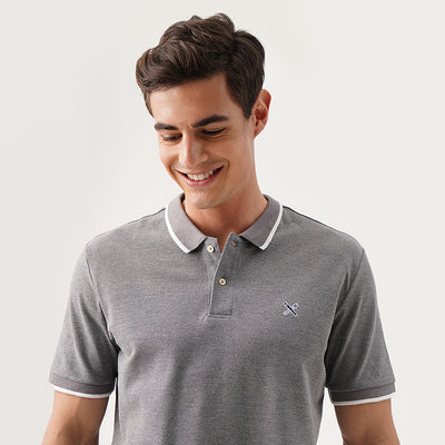 Polo Shirt With Contrast Trim