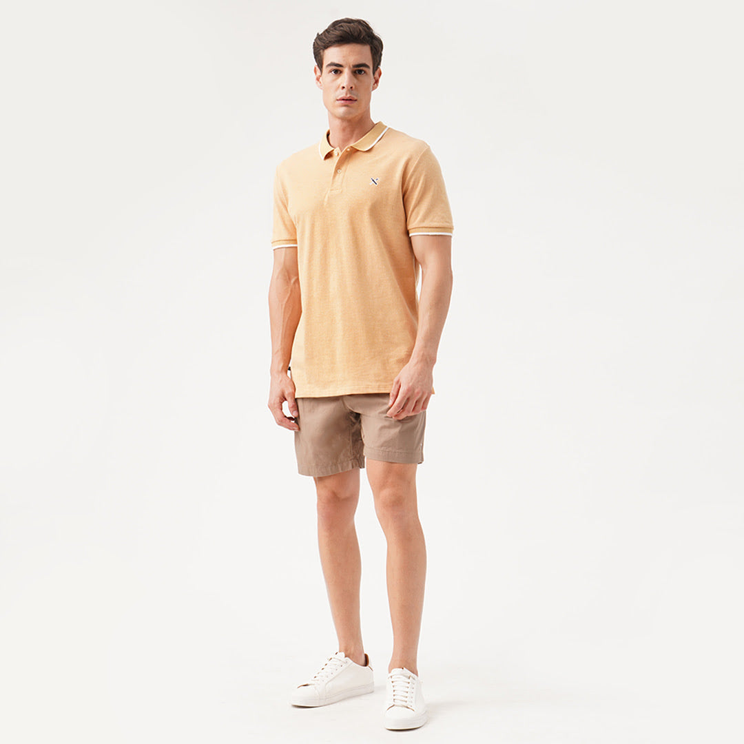 Polo Shirt With Contrast Trim