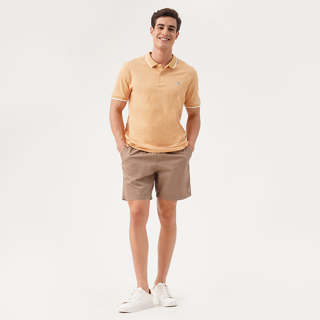 Polo Shirt With Contrast Trim