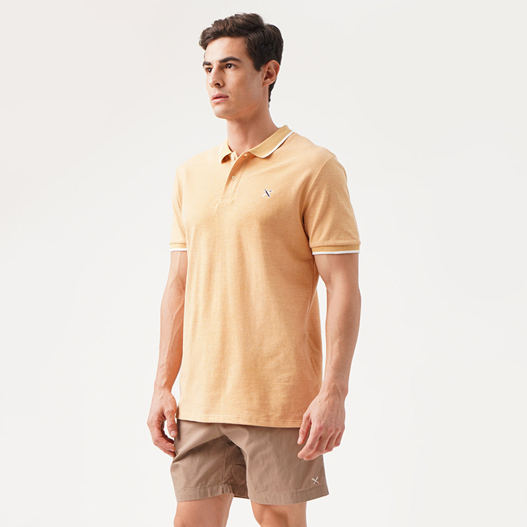 Polo Shirt With Contrast Trim
