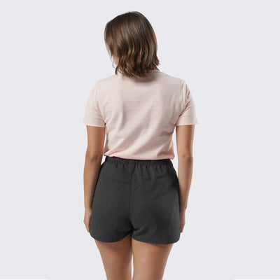 Textured T-Shirt With Neck Detail