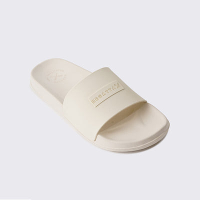 Ladies Textured Single Band Sliders