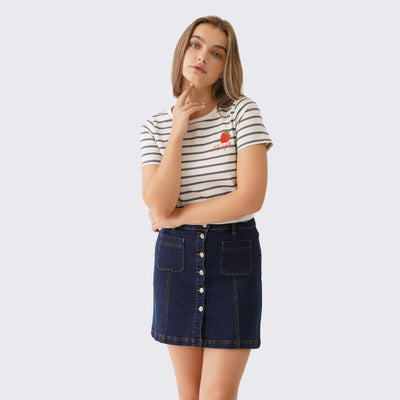 Stripe Graphic T-Shirt