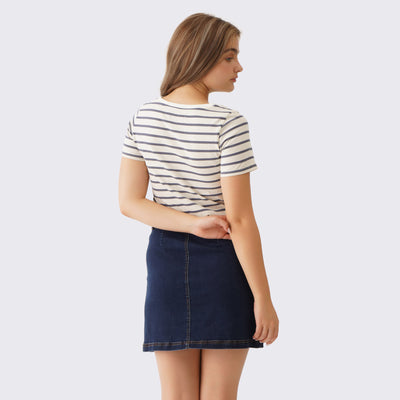 Stripe Graphic T-Shirt