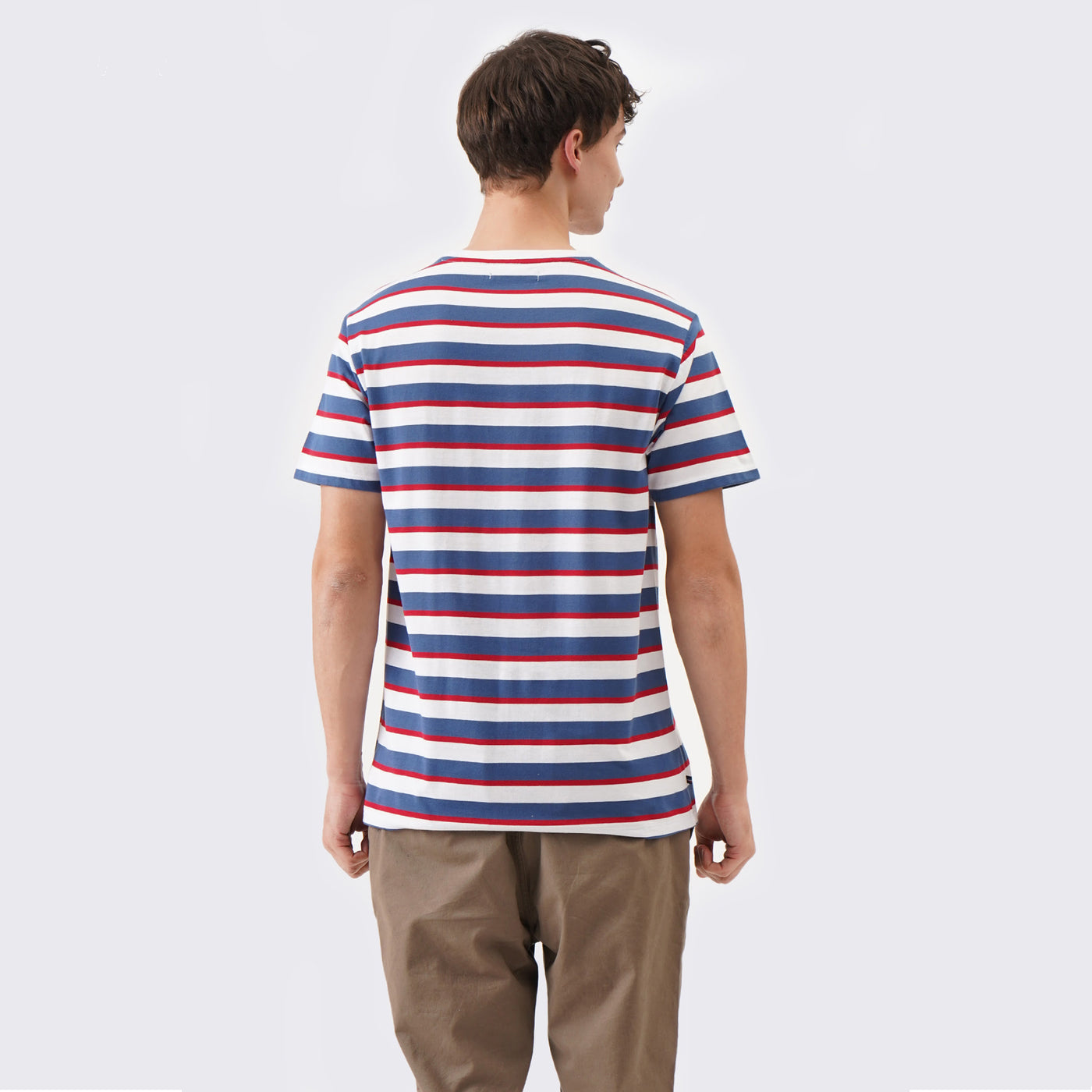 Round Neck T-Shirt In Stripes