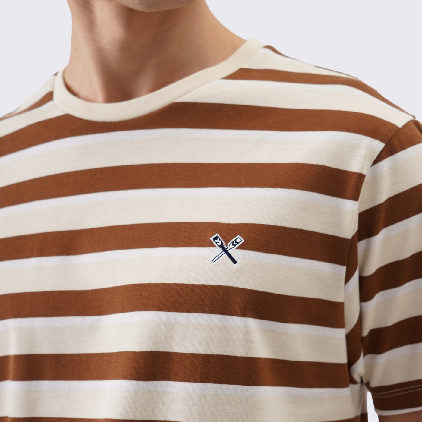 Round Neck T-Shirt In Stripes