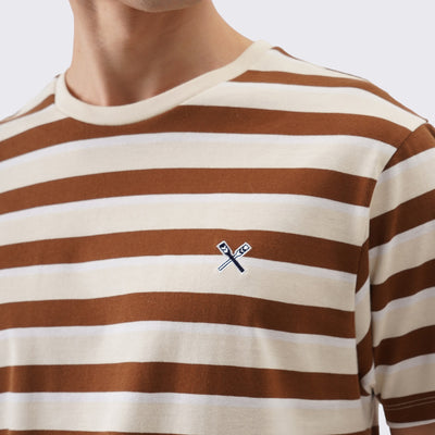 Round Neck T-Shirt In Stripes
