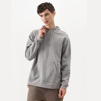 Knitted Hoodie Jacket In Fleece