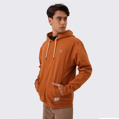 Knitted Hoodie Jacket In Fleece